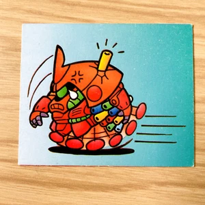 Menko Card Malasai Amada Super Deformed Gundam World No. 106 - Picture 1 of 10