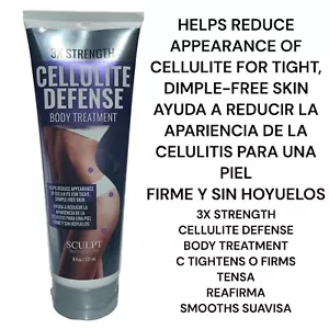 Sculpt Cellulite Defense Body Treatment Cream 3X Strength 8 oz - Picture 1 of 8