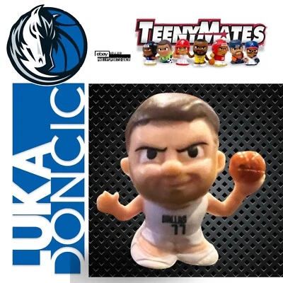 Figura de 1 pulgada de Luka Doncic Dallas Mavericks serie 8 de la NBA TeenyMates 2023 Foto 1 de 2