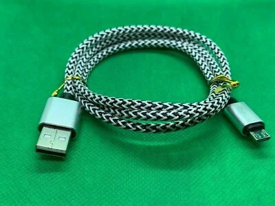 Heavy Duty Micro USB Fast Charger Data Cable Cord For Samsung Android HTC LG US - Image 1 of 4