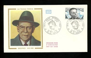 Postal History France FDC #B487 Andre Siegfried Political Science 1975 - Picture 1 of 2