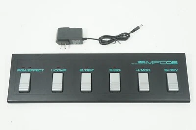 YAMAHA MFC06 MIDI FOOT CONTROLLER Battery Powered MFC-06 w/ 100-240V PSU - Image 1 of 4
