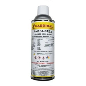 A 4104 BR23 BRONZE SEMI GLOSS POWDER COAT TOUCHUP SPRAY PAINT REPAIR REFINISHING - Picture 1 of 6