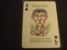 2007 Hero Decks New York Yankees Playing Card -Tony Lazzeri-