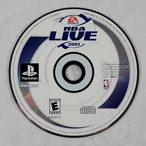 NBA Live 2001 - Disco suelto Sony PS1 Playstation 1 - Imagen 1 de 2