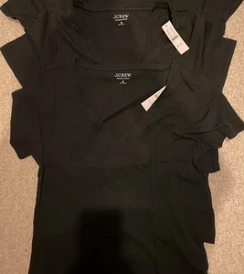 Neu mit Etikett J Crew 2 Damengröße Medium Baumwollshirt Oberteil T-SHIRT - Bild 1 von 3