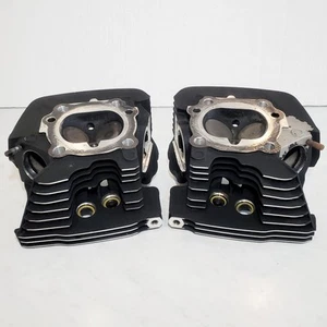 Harley Davidson OEM Touring Dyna Softail Twin Cam 96" Front Rear Cylinder Heads - Foto 1 di 15