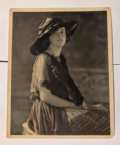 VINTAGE Norma Talmadge DRAMATIC 20s LB Publicity Portrait - Bild 1 von 2