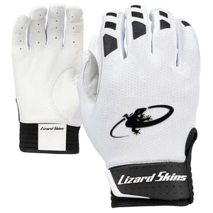 Lizard Skins Komodo V2 Batting Gloves Pair YSM White - Imagen 1 de 3