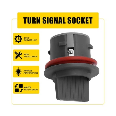 1PCS Light Turn Signal Bulb Socket For 2019-2025 Kia Soul/21-23 Hyundai Elantra - Image 1 of 4