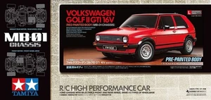 Tamiya RC VW Golf II GTI 16V Pre-Painted Body Limited Edition MB-01 Item #47516 - Picture 1 of 21