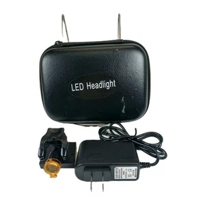 LED Headlight Wireless Dental Loupe Medical Automotive Clips to Glasses - Picture 1 of 14