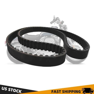 Rear Drive Belt For 91-03 Harley Davidson Sportster 883 1200 XL XLH 1200C 1200S - Image 1 of 4