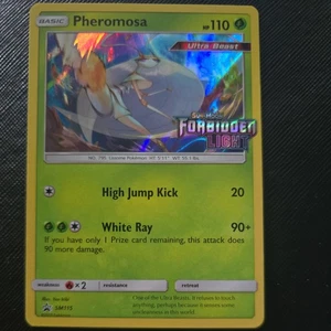 Pokemon Karte Pheromosa SM115 Forbidden Light Stamped Staff  - Bild 1 von 2
