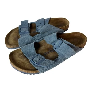 Birkenstock Arizona Weichbettung Pantolette Sandalen schmale Weite Damen US 10 EU41 - Bild 1 von 8