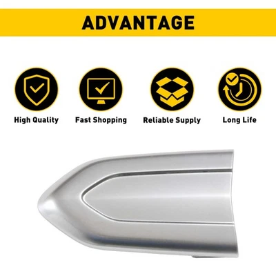 Chrome Exterior Door Lock Cap handle Cover Trim For Cadillac XTS ATS CTS CT6 Foto 1 de 4