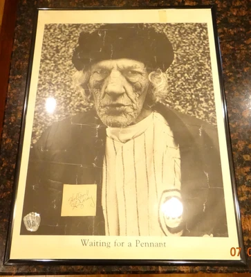 Harry Caray Signed Holy Cow Chicago Cubs Poster w/ 8x Players HOF ect see list - Image 1 of 4