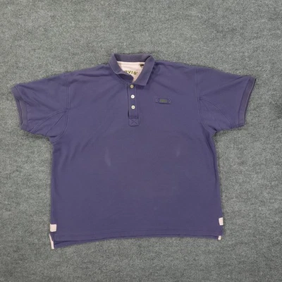 Camisa Polo Orvis Para Hombres 2XL Púrpura 100% Algodón Piqué Golf Informal Manga Corta Foto 1 de 4