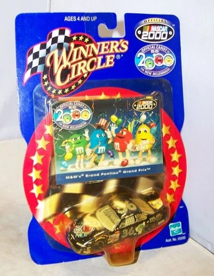 1:64 WINNERS CIRCLE 2000 #36 M&M'S NEW MILLENNIUM PONTIAC ERNIE IRVAN NIP - Image 1 of 2