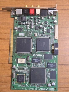 VINTAGE 1998 YAMAHA SW1000XG PROFESSIONAL PCI AUDIO MIDI SOUNDCARD SYNTHESIZER - Bild 1 von 9