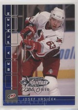 2001-02 ITG Be A Player Memorabilia Sapphire All-Star Fantasy /10 Josef Vasicek