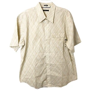 Van Heusen Studio NWT Men's 70's Inspired Soft Cotton Button Up Shirt Size XL - Imagen 1 de 11