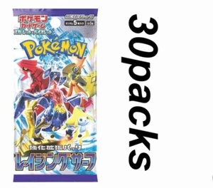 Pokemon Card Raging Surf 30 Paquetes Escarlata y Violeta Japonés AL AZAR - Imagen 1 de 1