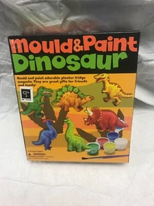 Dinosaur Painting Kit for Kids Mould and Paint Craft Kits with Magnets NIP NEW - Picture 1 of 9