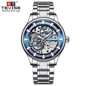 TEVISE Men's Automatic Mechanical skeleton Watch T820F BB13-1268 - Picture 1 of 11