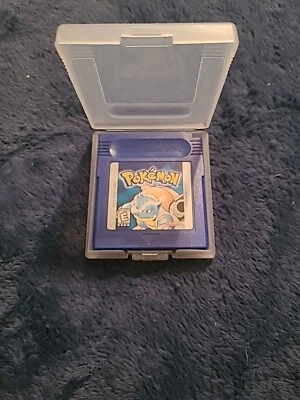 Pokemon Blue Version Nintendo Gameboy Authentic Game Tested & Works Great Saves. - Image 1 of 4