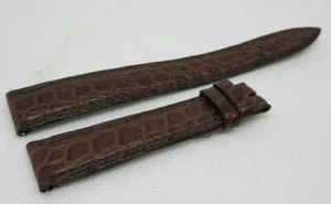 Franck Muller 14mm Brown Alligator Strap OEM Genuine - Picture 1 of 4