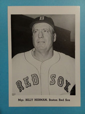1965 Jay Publishing 5x7 picture Billy Herman Boston Red Sox ⚾