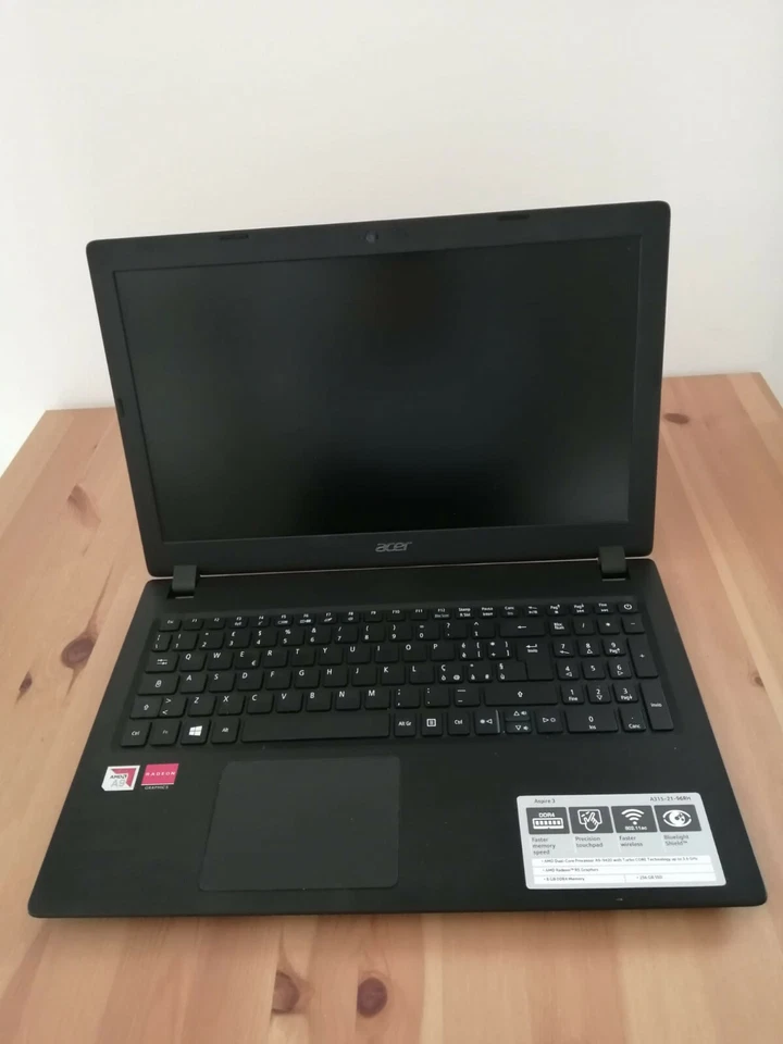 Pc Acer Aspire3 A315-21 96RH - Immagine 1 di 4