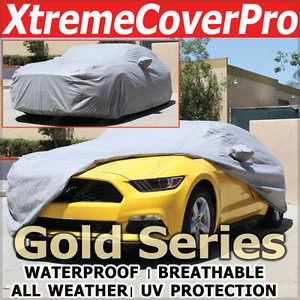 1988 1989 1990 Pontiac Trans Am Waterproof Car Cover w/MirrorPocket GREY - Picture 1 of 10