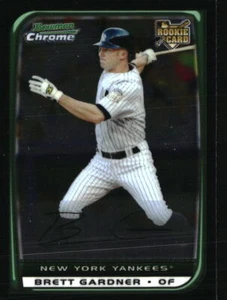 2008 Bowman Chrome Draft Picks & Prospects #BDP18 Brett Gardner BASEBALL Card - Picture 1 of 2