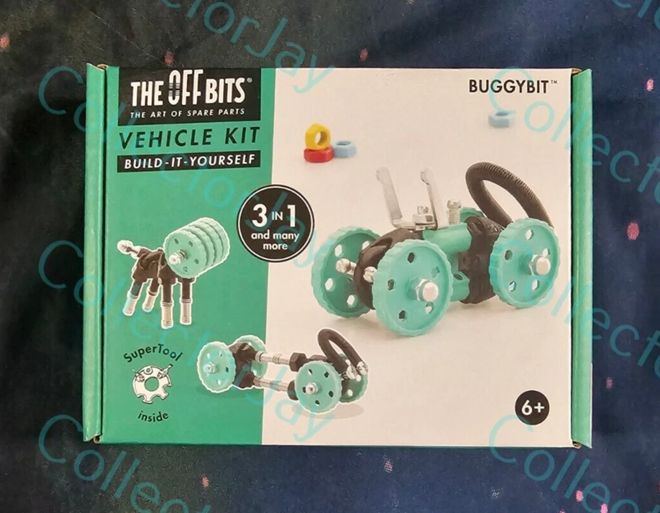 Fat Brain Toys The off Bits Blue Vehicle 21809