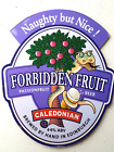 CALEDONIAN  - Forbidden Fruit   ...  Beer / Ale , Pump Clip ,  Badge