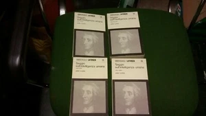 Locke: Saggio sull'intelligenza umana 4 voll, Laterza, 1972, 13mg21 - Foto 1 di 3