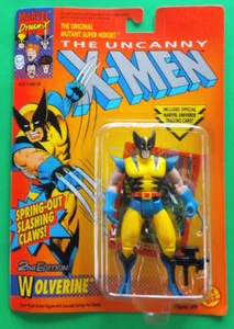 Vintage 1992 ToyBiz Marvel The Uncanny X-Men WOLVERINE 2nd Edition FREE SHIPPING - Picture 1 of 2