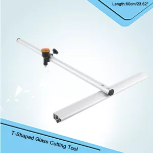 Nuovo 60 cm olio vetro piastrelle T-Cutter alimentazione olio velocità utensili taglio vetro 18 pulegge - Foto 1 di 17