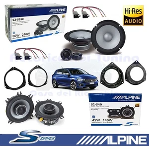 Casse Alpine S2-S65C + S2-S40 Altoparlanti ant e post 240W per FIAT TIPO II - Foto 1 di 13