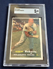 1957 Topps #15 Robin Roberts Philadelphia Phillies Graded SGC 5 EX
