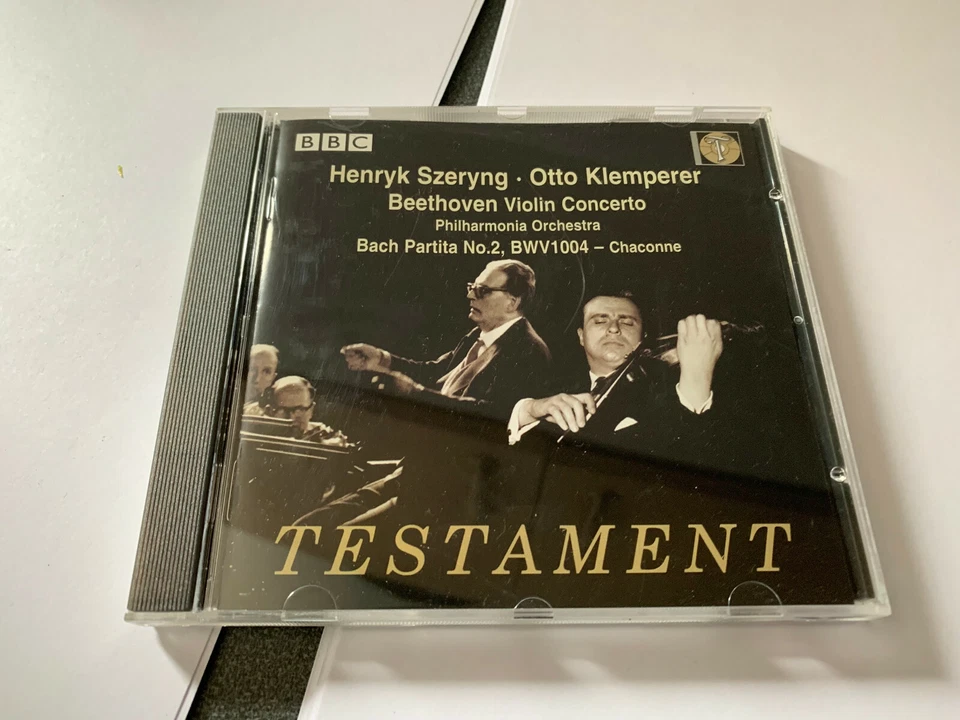 Beethoven: Violin Concerto Op. 61 CD J.S. Bach Partita No. 2 BWV1004 MINT [B10] - Image 1 of 1