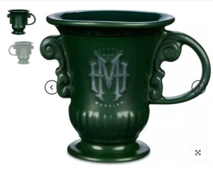 Disney's - WDW The Haunted Mansion Urne Becher - grün - fasst 12 Unzen - Neu mit Etikett - Bild 1 von 1