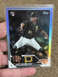 Jose Hernandez 2023 Topps Update Series Rainbow Foil Parallel #US185 Rookie RC