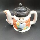 Vintage Foreign Miniature Toby Jug Teapot Collectible