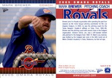 Mark Brewer 2005 MultiAd Omaha Royals #27 Card *AutographDen*