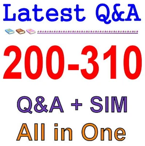 Cisco Best Practice Material For 200-310 Exam Q&A+SIM - Picture 1 of 1