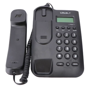 Wolnostojący wyświetlacz identyfikatora dzwoniącego duży przycisk telefon biurko domowe biuro nowy - Zdjęcie 1 z 9
