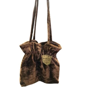 Marcus Brothers Crushed Velvet Tote – , Double Shoulder Straps, NWT | - Picture 1 of 6